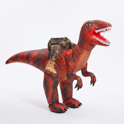 Inflatable Dinosaur Rider Costume