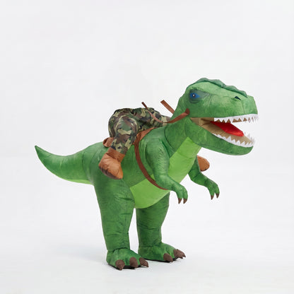 Inflatable Dinosaur Rider Costume
